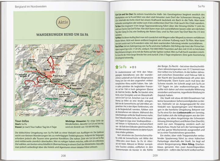 Produktbild Reise-Handbuch Reiseführer Vietnam (Deutsch, Martin H. Petrich, 2024)