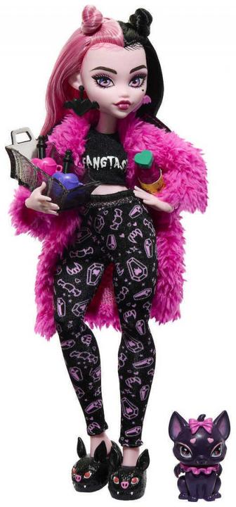 Produktbild Monster High Draculaura, Schaurig schöne Pyjamaparty