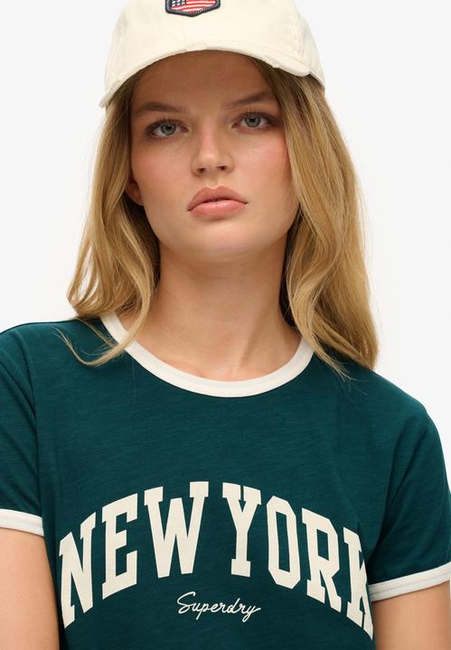 Immagine prodotto Superdry Tailliertes Athletic Essential Ringer-T-Shirt (14)