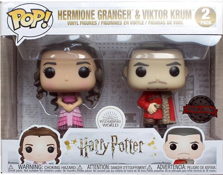Image du produit Funko POP! pack Harry Potter Hermione et Krum Yule Exclusive