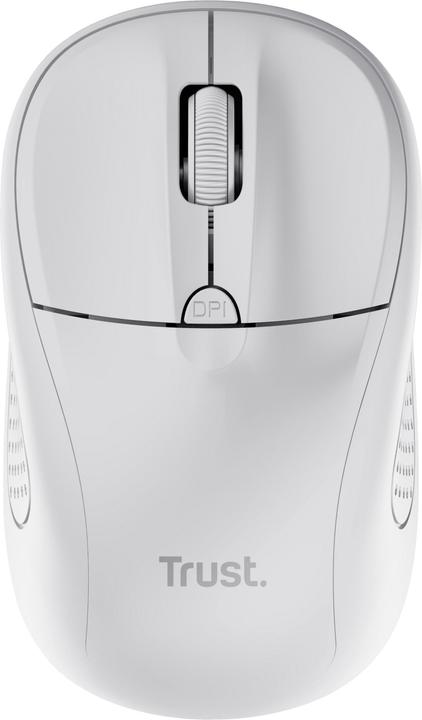 Produktbild Trust Primo Wireless Mouse Matt White (Kabellos)