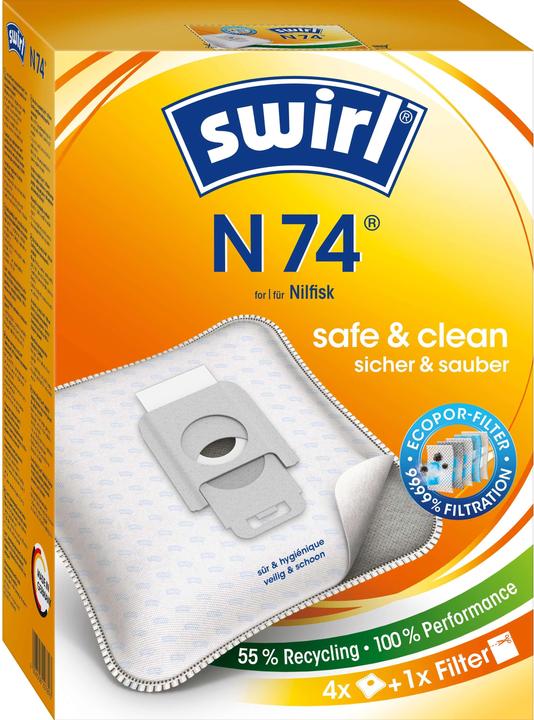 Image du produit Swirl N 74 MicroPor Plus Airspace (4 x)