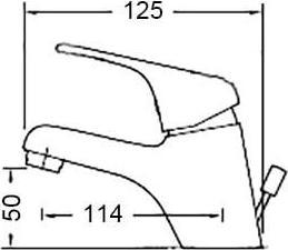 Produktbild Thema_lux BASIN MIXER L-1107