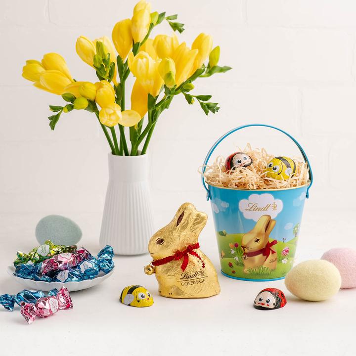 Image du produit Lindt Lapin d'or Assorti Seau de jeu pour enfants (142 g)