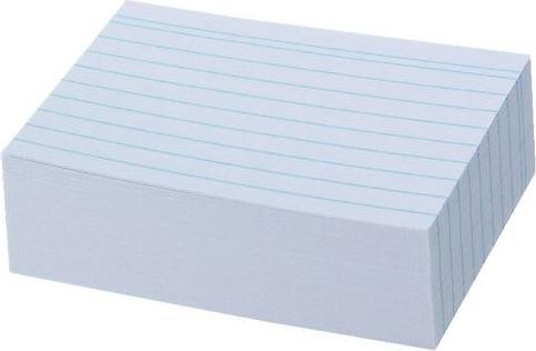 Image du produit Herlitz Fiche doublée (A8, 170 g/m², 100 x)