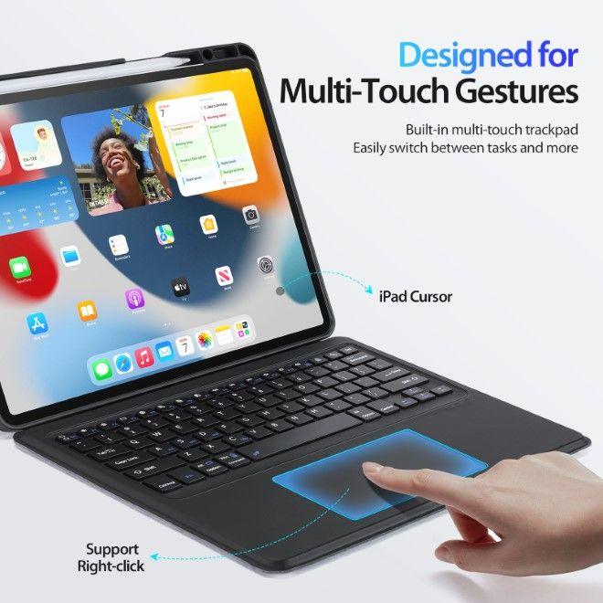 Image du produit Dux Ducis Étui pour clavier de la série DK (US, iPad Pro 12.9 2020 (4. Gen), iPad Pro 12.9 2021 (5ème génération), iPad Pro 12.9 2022 (6e génération))