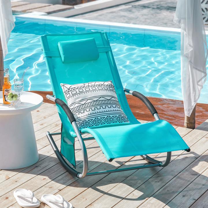Actual product image SoBuy Garden lounger (150 cm)