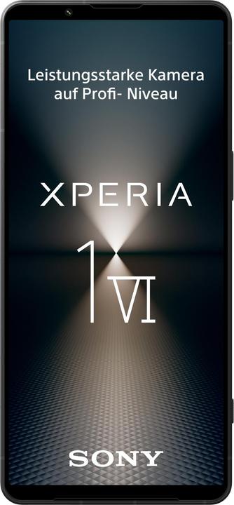 Immagine prodotto Sony Xperia 1 VI (256 GB, Nero, 6.50", SIM + eSIM, 5G)