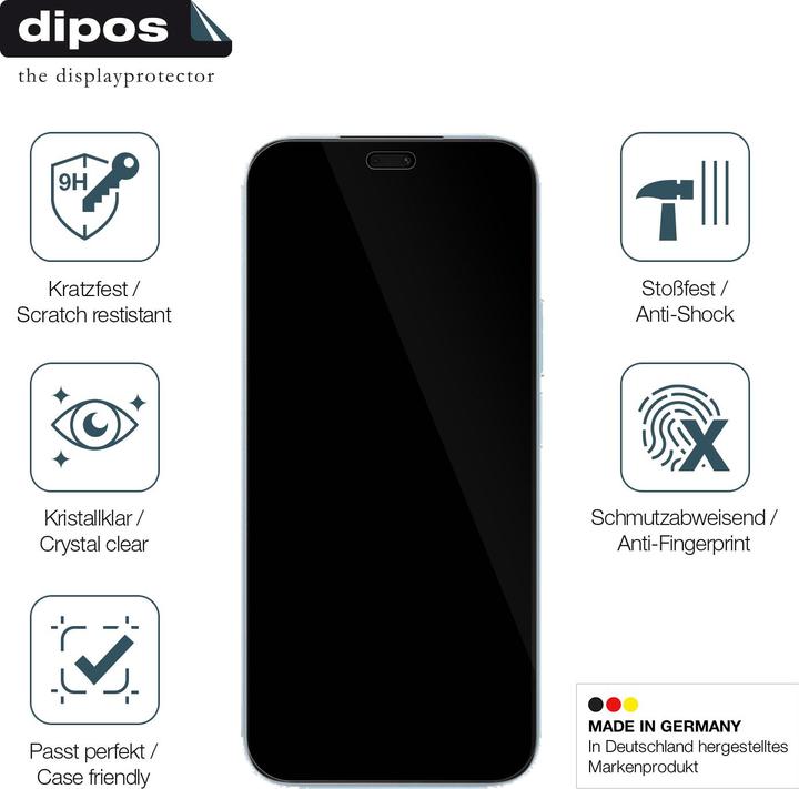 Actual product image Dipos Screen Protector Anti-Shock (2 Piece, Honor X8b)
