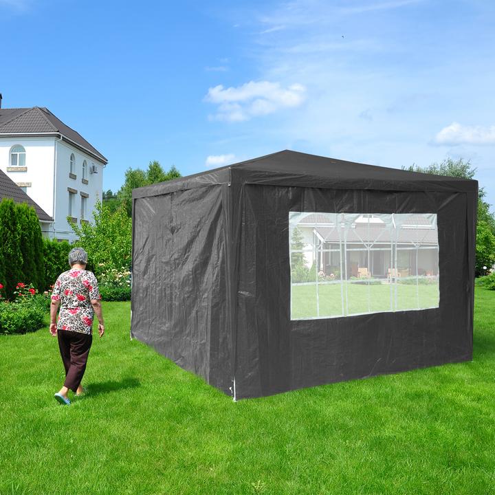 Produktbild Relaxdays 2x Pavillon Seitenwand (10 cm, 300 cm)