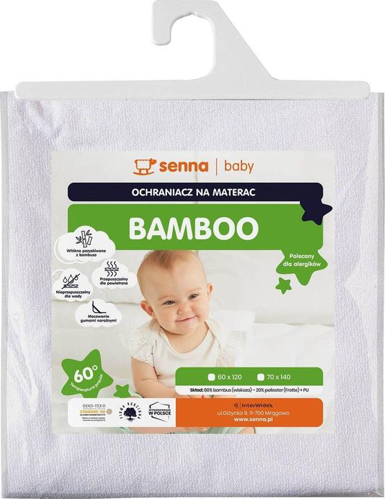 Actual product image Nenurodyta BAMBOO MATTRESS PROTECTOR 70X140 (70 x 140 cm)