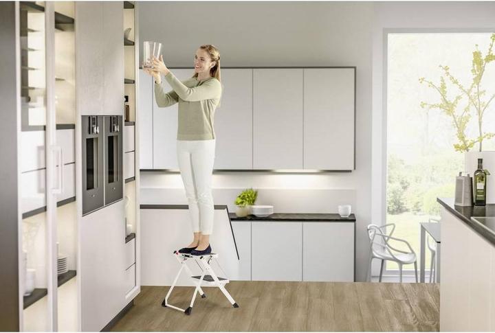 Productafbeelding Hailo MK60 StandardLine, stalen trap, 2 treden (Trapladder, 50 cm)
