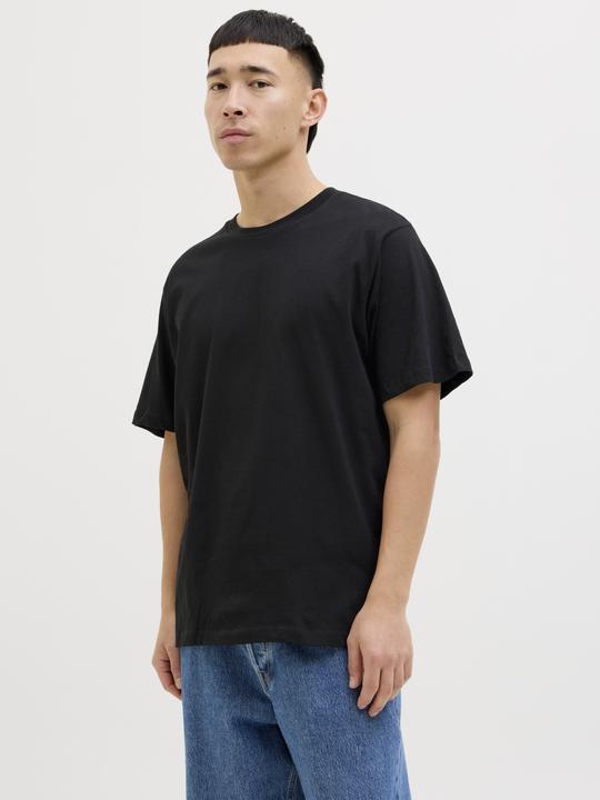 Actual product image Jack & Jones 3er-pack Einfarbig Rundhalsausschnitt T-shirt T-shirt (L)