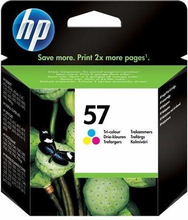 Actual product image HP No. 57 colour (17ml) (M, C, Y)
