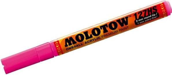 Image du produit Molotow Feutre One4all 127HS néon rose fluo (Pink, 2 mm, 1 x)