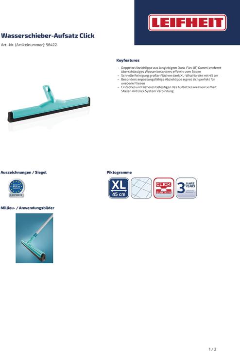 Actual product image Leifheit Waterslide attachment (1 pcs.)