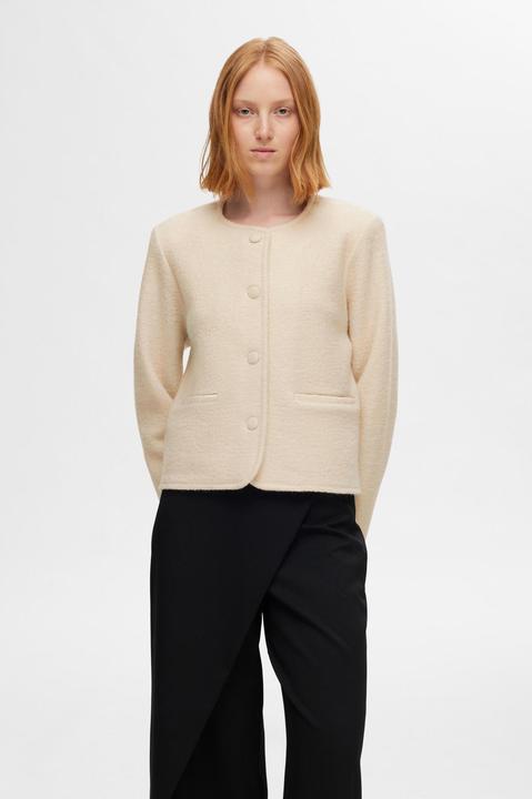 Actual product image Selected Femme 100% wool cardigan (XL)
