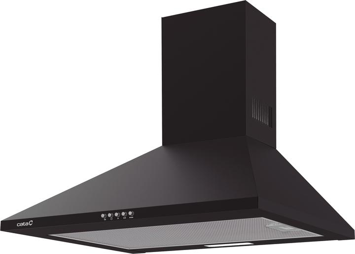 Produktbild Cata Hood OMEGA 600 BK /M, Chimney, Energy efficiency class C, Width 60 cm, 645 m³/h, Mechanical con (Tischlüfter)