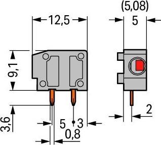 Actual product image Wago Conductor clamp