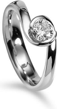 Muau Solitaire (54, 750/18 K Gold)