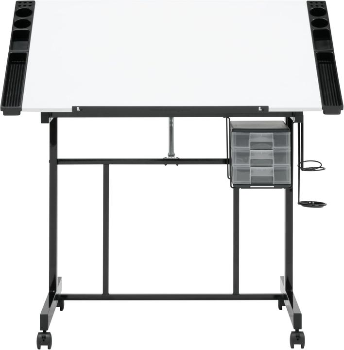 Produktbild SD Studio Designs Verstellbarer Zeichentisch, schwarz/weiss