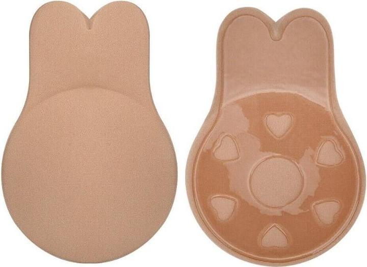 JTI Selbstklebender BH, Brustwarzenabdeckung - S/M Beige (Einzelpack, S, M)