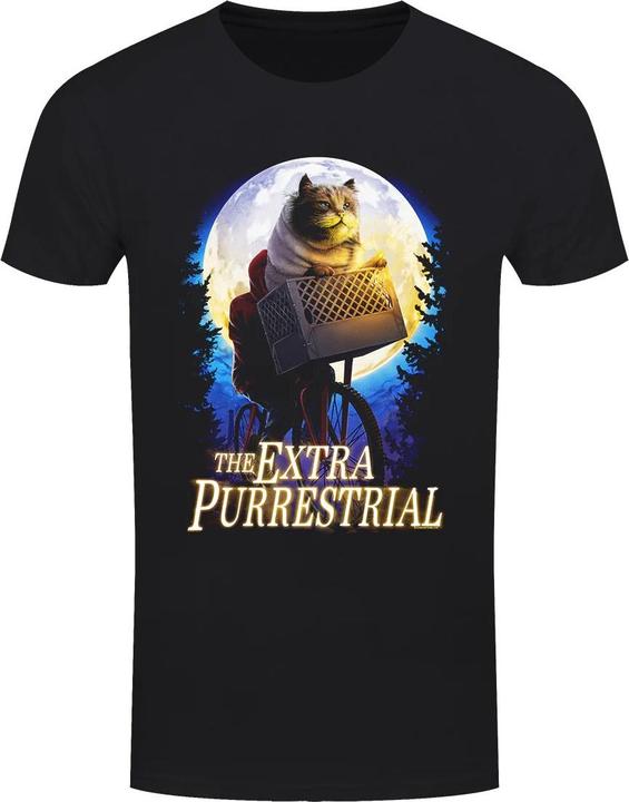 Horror Cats The Extra Purrestrial TShirt (M)