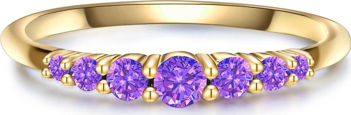 Immagine prodotto Glanzstücke München Donna Argento Sterling Ametista Oro Giallo - 28683 (50, 925 Argento)