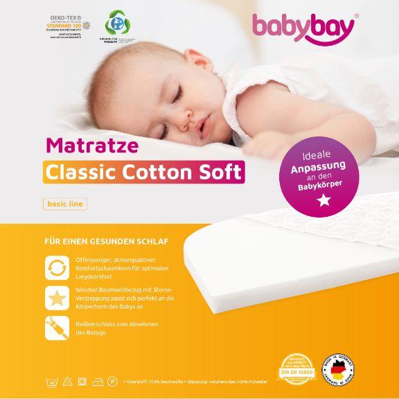 Immagine prodotto Babybay Cotone classico morbido (81 x 41,5 cm)