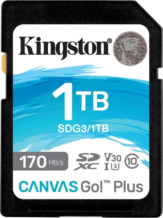 Produktbild Kingston Canvas Go! Plus (1000 GB, SDXC, U3, UHS-I)