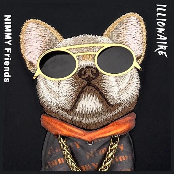 Actual product image Nimmy case iPhone 16 Pro Max 6.9" black Glasses Cool Dog (Apple iPhone 16 Pro Max)