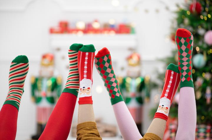 Immagine prodotto Partydeco Calzini a righe, misti, 27-30 (1 pz / 1 pz) (Confezione singola, 27 - 30)