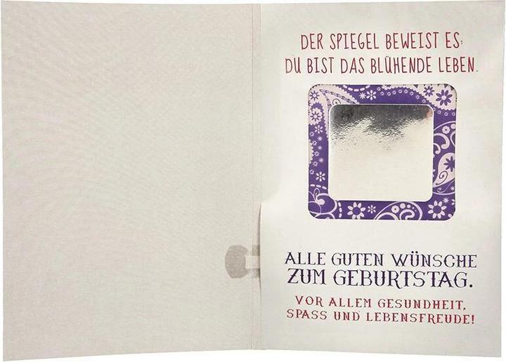 Produktbild Depesche Musikkarte 60 So gut kann man mit 60 Jahren noch... (1 Stk.)