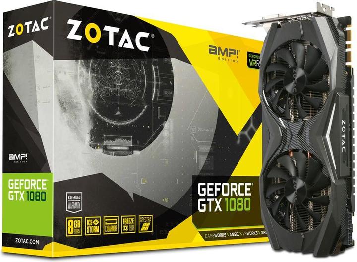 Immagine prodotto Zotac GeForce GTX 1080 AMP Edition (8 GB)