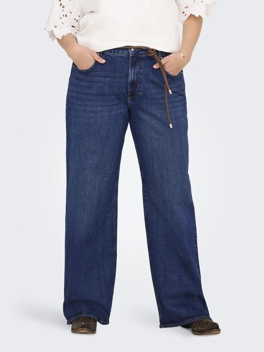 Actual product image Only CARJUICY Hohe Taille Weiter Beinschnitt Jeans Jeans mit weitem Bein (W42/L30)