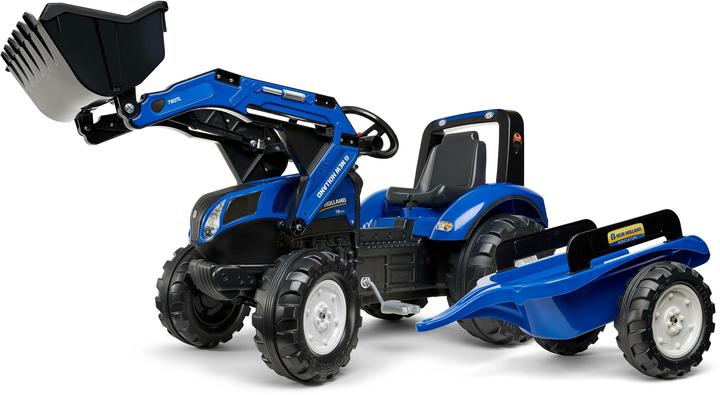 Falk Toys New Holland Traktor + Anhänger