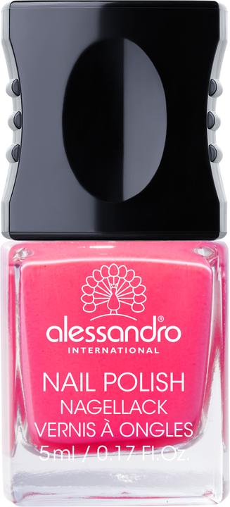 Alessandro Nagellack No 142 (Neon Pink, Farblack)