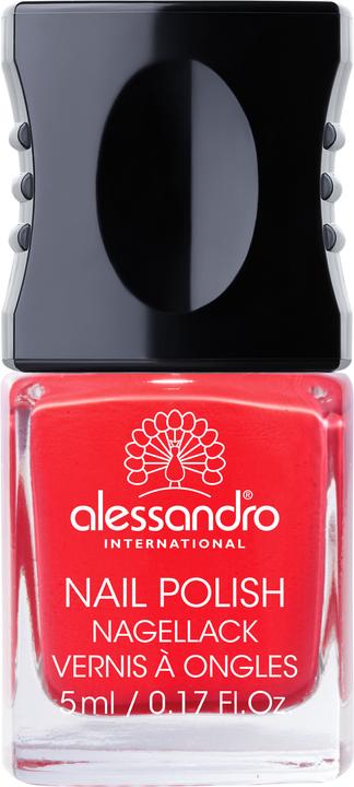 Alessandro Nagellack No 130 (130 First Kiss Red, Farblack)