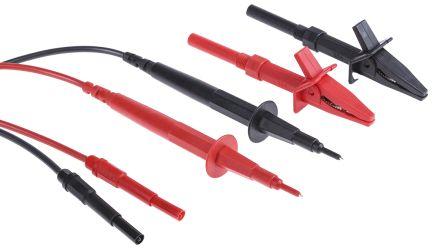 Actual product image Rs Pro GS38 straight plug fused testlead set