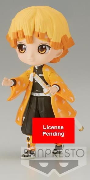 Image du produit Banpresto Demon Slayer Q Posket Petit Vol.6 : Zenitsu Agatsuma (B) 7cm