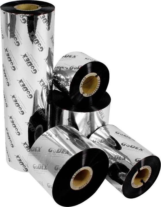 Actual product image Godex Colour ribbon combi pack of 6 GWR 745 745.110.450.4.10 (11 cm, Black)