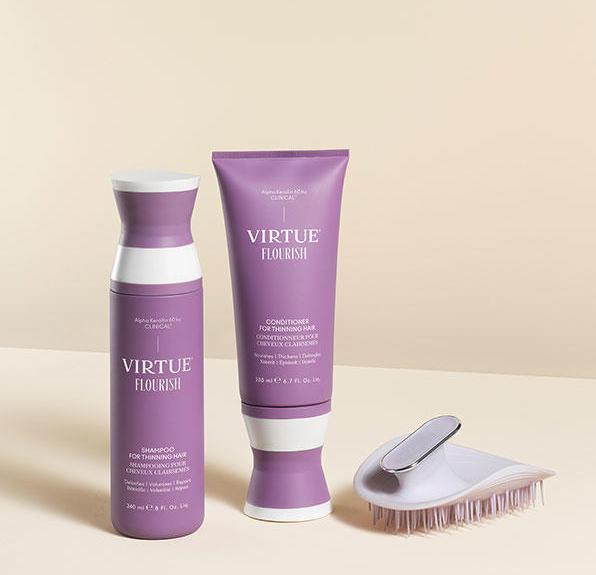 Actual product image Virtue Labs Flourish Manta Brush