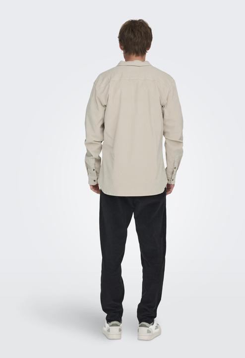 Produktbild Only & Sons Onsmichael 18w Reg Cord Stretch Ls Noos (XS)