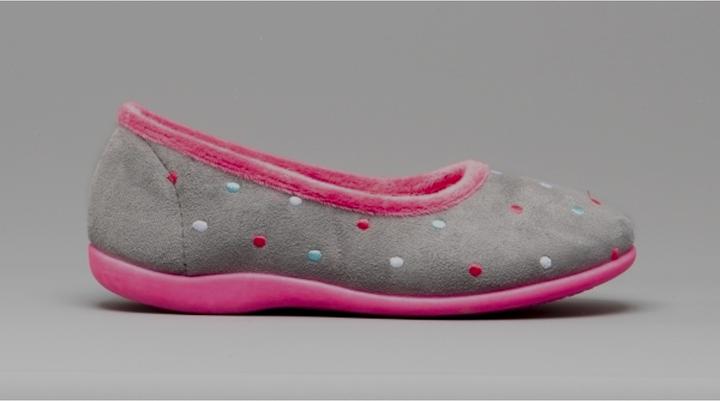Actual product image Universal Textiles Isla dots ballerina slippers (35.5)