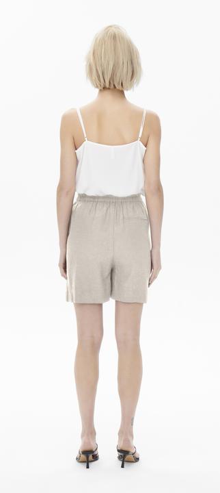 Immagine prodotto Only Pantaloncini a vita alta in misto lino (S)