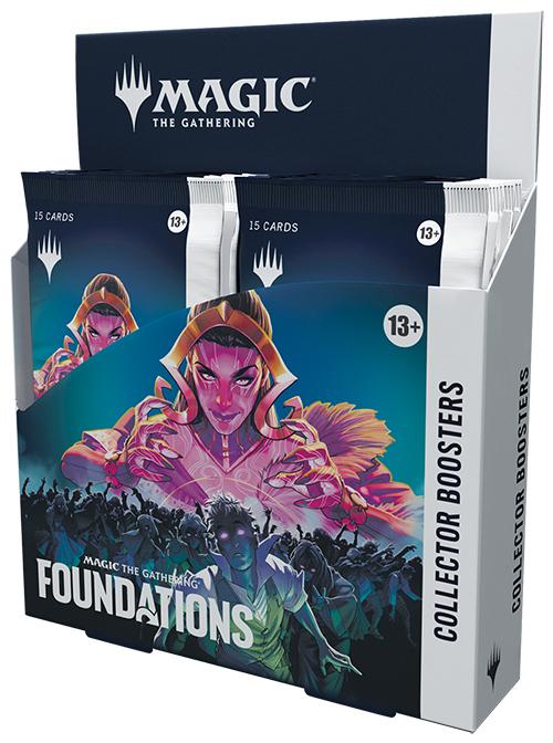 Immagine prodotto Wizards of the Coast Magic: The Gathering - Foundations Collector Booster Display (12 Boosters) (Inglese, Pacchetto Booster)