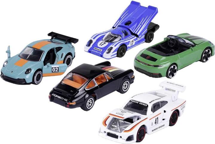 Produktbild Majorette Porsche 5 Pieces Giftpack