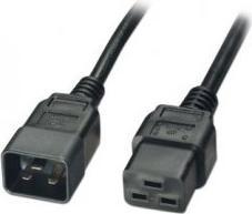 Image du produit Bachmann câble d'alimentation IEC320/C19-C20 16A/250V IEC connecteur noir 0.5m (0.50 m, CEI 320)