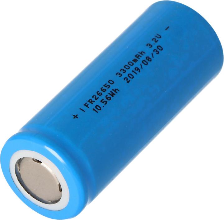 Image du produit Cottcell Akku IFR26650 ungeschützt (1 pcs, 26650, 3300 mAh, Batterie)