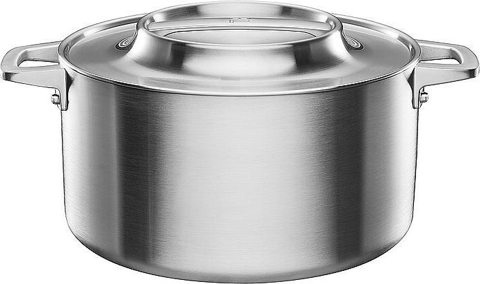 Fiskars Norden Steel casserole, 5l, uncoated (Pot, Stainless steel)